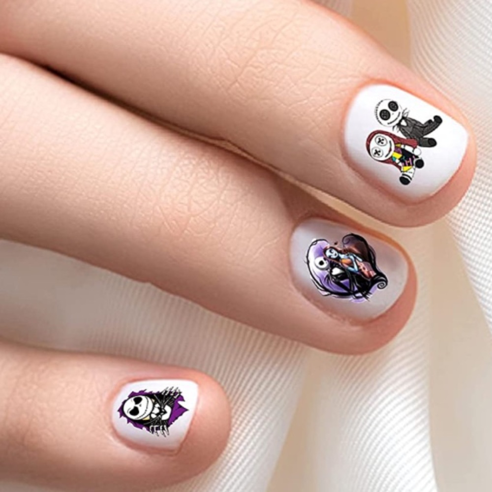 💀🎃 Nightmare Before Christmas Nail Decals- 104! - Picture 2 of 8